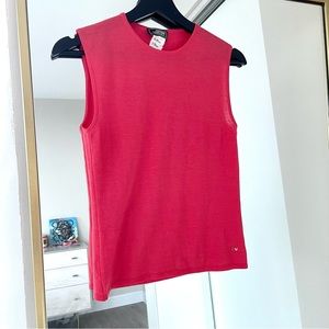 Vintage Versace Sweater Vest Shell Top